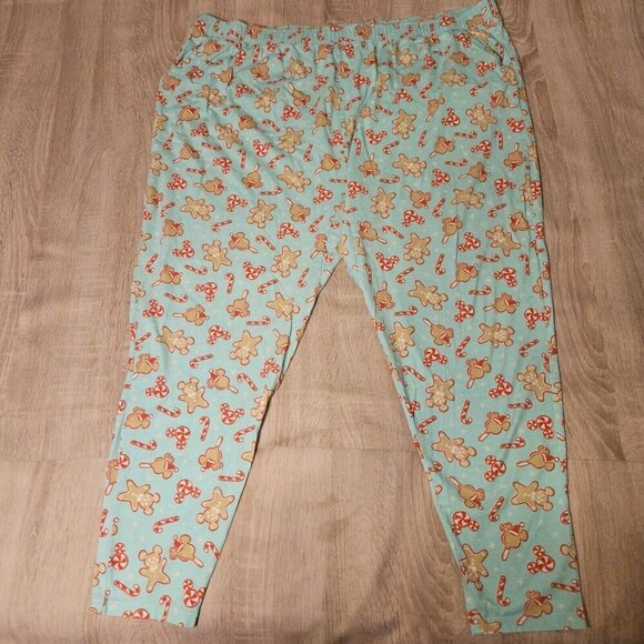 Disney Parks Womens Plus Size 2x Holiday Treats Pj Pajama Set - Picture 3 of 7